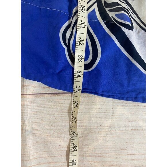 Anthropologie Maeve Women's Blue Silk Blend Multi Floral Dress - 6 - Picture 3 of 13